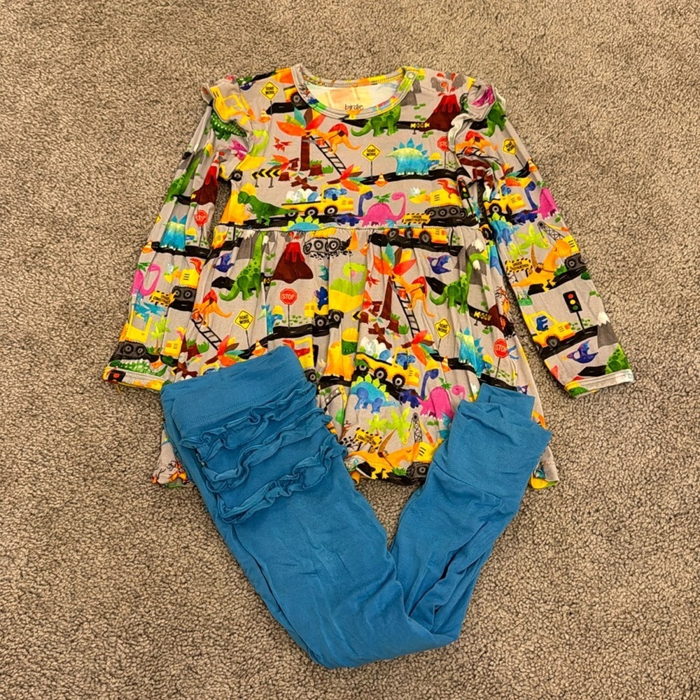 Birdie Bean Rex Peplum Set